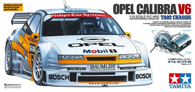 Hovedbilde Tamiya 47461 - TA02 1/10 ...