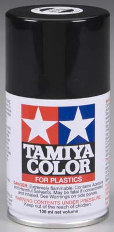 TS-14 Lakk Spray Plast Black 100ml