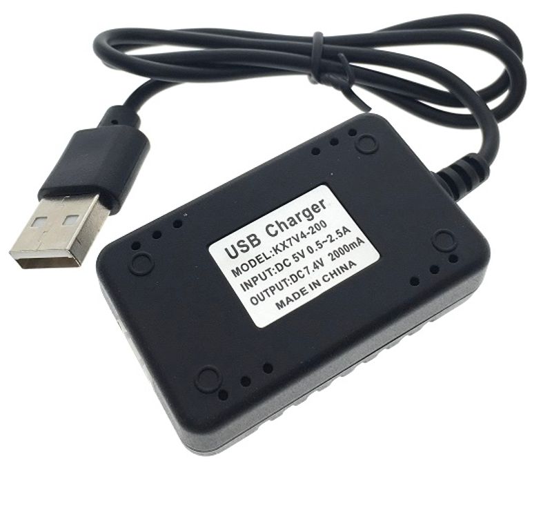 WL-1374 - USB Lader 7.4V 2000 mA A959/B-models/ 12427/12428/1242