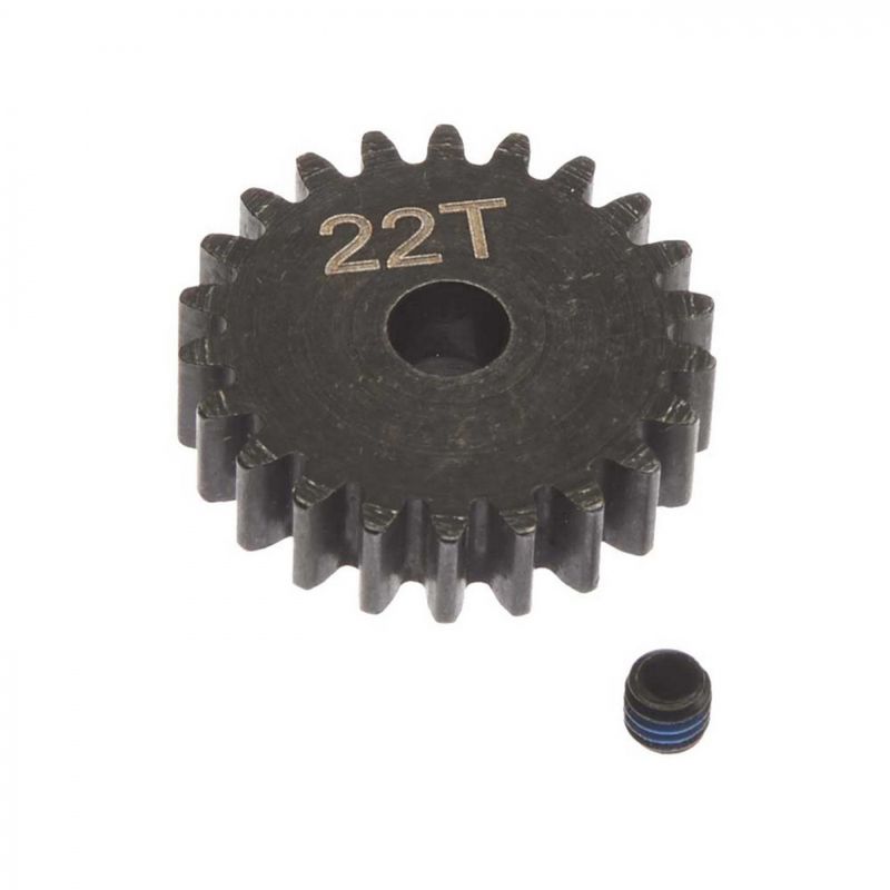 AR310483 - Steel Pinion Gear 22T Mod1 5mm (ARAC7783)