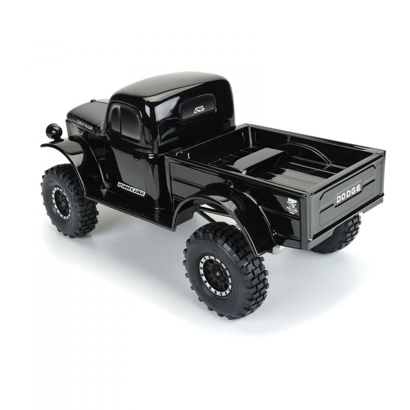 PRO3499-18 - 1946 Dodge Power Wagon Black Body 313mm Wheelbase