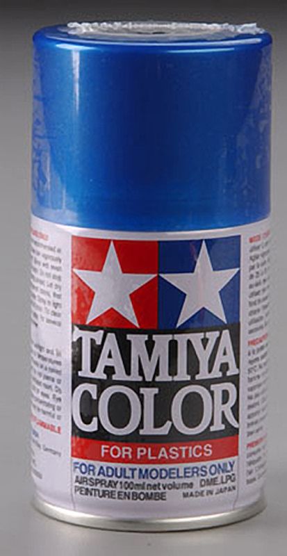TS-19 Tamiya Lakk Spray Plast Metallic Blue 100ml