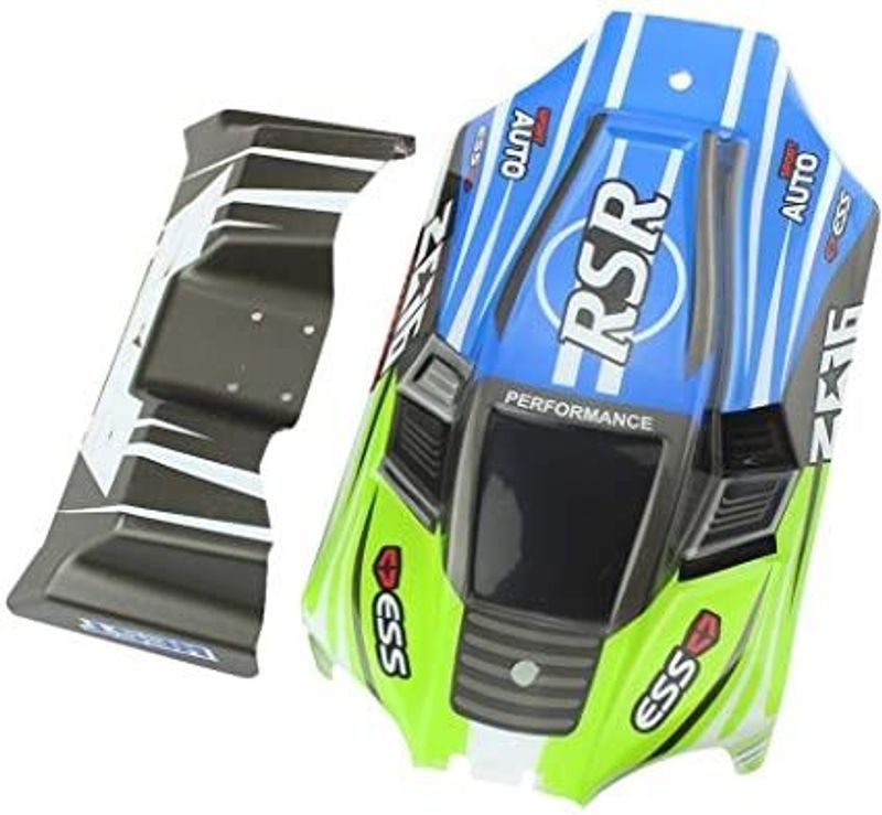 WL1335G - Karosseri Blå/Grønn 1/14 for RSR Buggy 144001 (1)