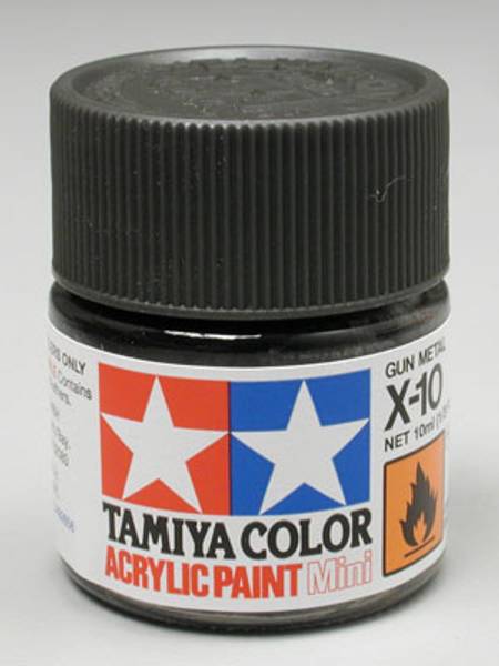 Tamiya Acrylic Mini X-10 Gunmetal 10ml