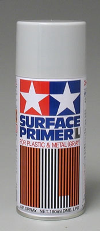 Tamiya Surface Primer L Gray 180ml