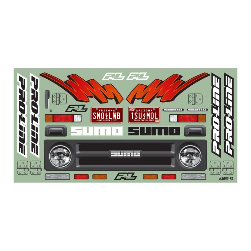 PRO360900 - 1/10 Sumo L Clear Body 12.3
