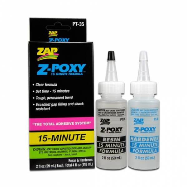 PT-35 Zap Z-Poxy 15 Minute Epoxy 118ml