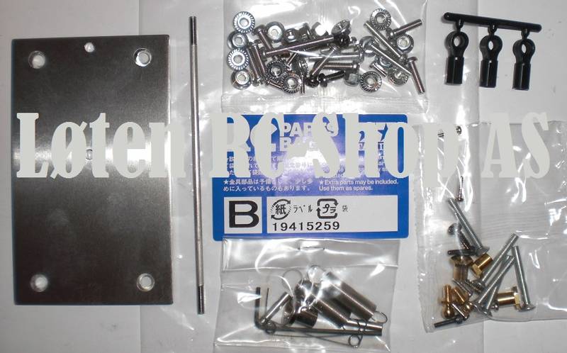 Tamiya 19415259 Metal Parts Bag B For 56306