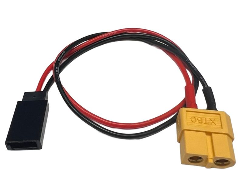 Bronto Ladekabel - XT60 Female til Futaba/JR Universal Male