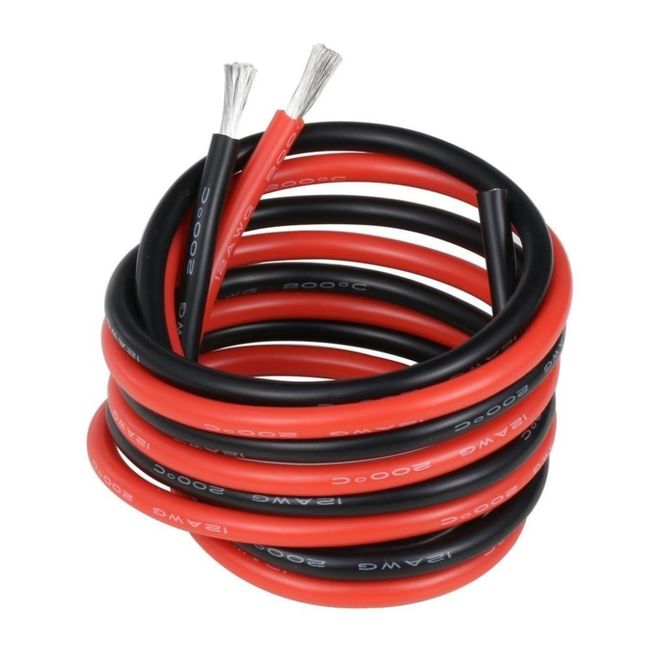 Hovedbilde Silikon kabel 12AWG 1 ...