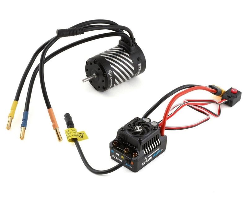 Hobbywing  Ezrun Max10 G2 Combo 80A ESC med 4100KV Motor