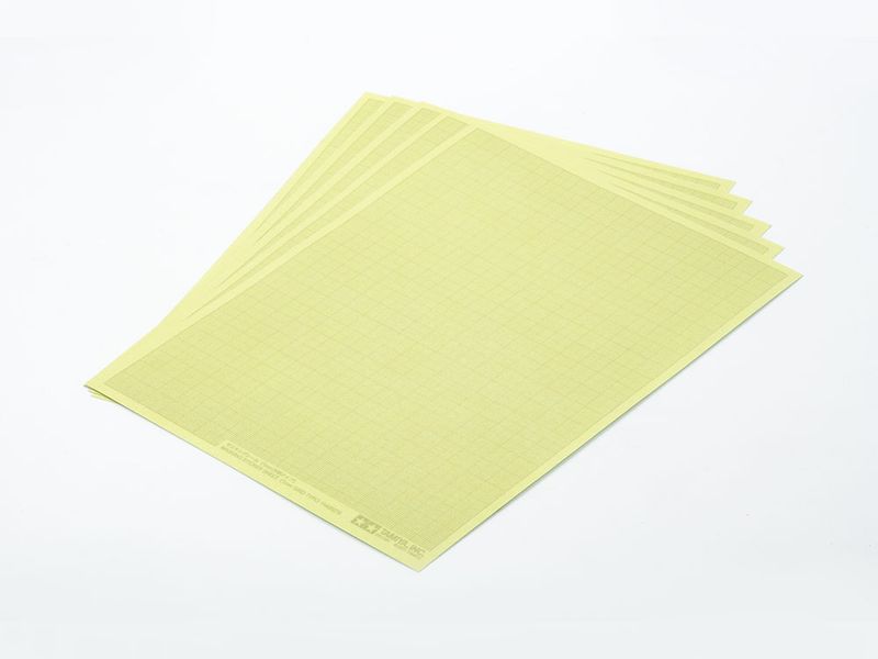 87129 - Maskeringsark 240x180mm (Masking Sheet 1mm Grid) 5 stk