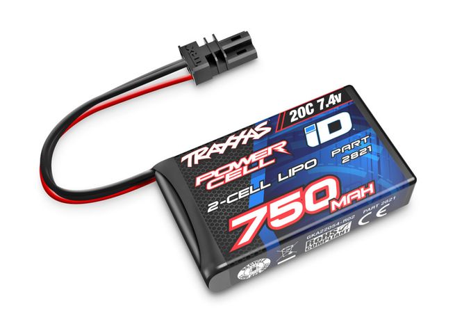 Hovedbilde 2821 - 2S 750mah 20C ...