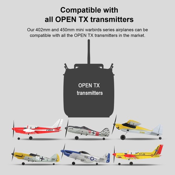 Top RC Hobby Mini SF260&nbsp;450mm Gyro 4 kanaler RTF