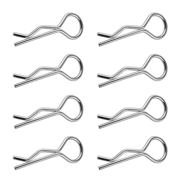 Bronto Karosseriklips Medium Sølv (8)