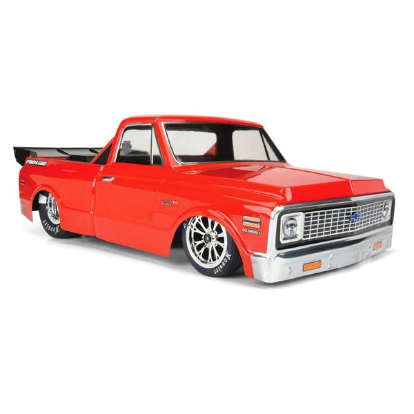 PRO3557-00 - 1/10 1972 Chevy C-10 Clear Body: Drag Car