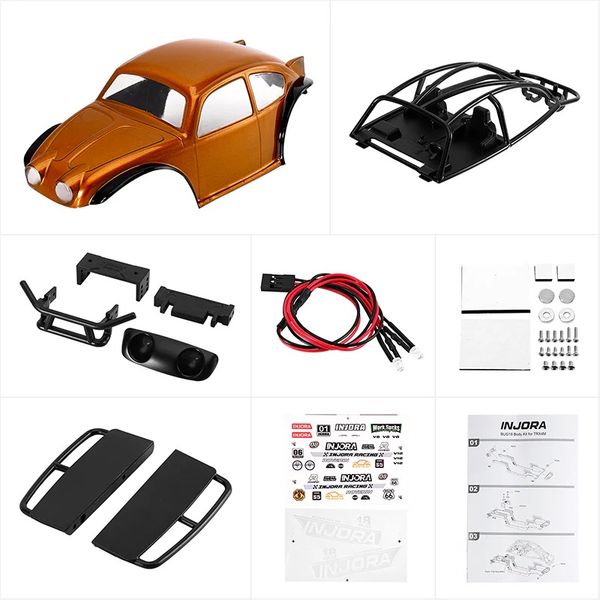 INJORA BUG18-18 Lexan Body for 1/18  INJORA TRX4M Universal Chassis