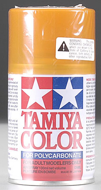 PS-43 - Spray Lakk Tamiya Gjennomskinnelig Orange 100ml