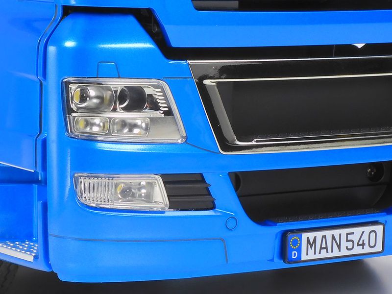 Tamiya 56370 1/14 MAN TGX 26.540 6x4 XLX Light Blue Semi Kit 